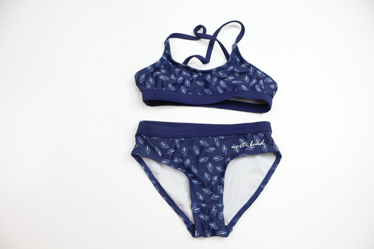 Tvådelad bikini från Okänt - Storlek 98/104 - Marinblå