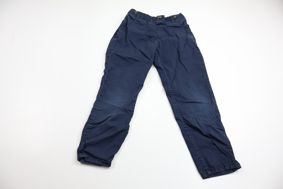 Chinos från H&M - Storlek 122 - Marinblå