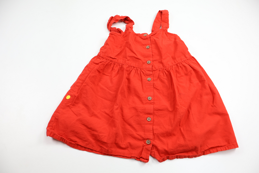 Klänning från H&M - Storlek 104 - Röd